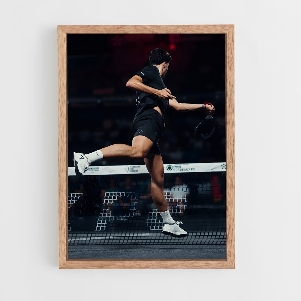 Poster Course Impétueuse – affiche Padel (vue 4)